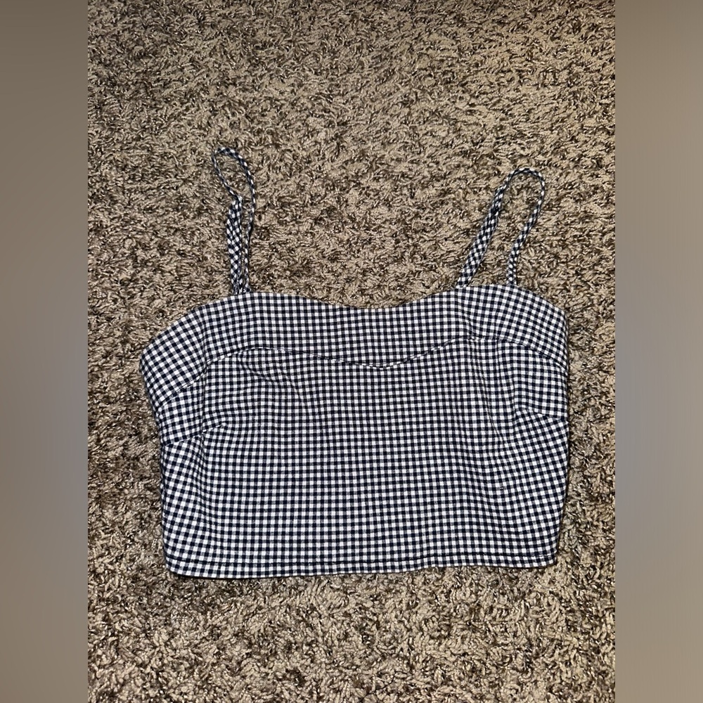 PULL AND BEAR polka dot top